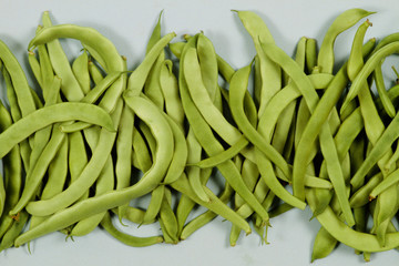 Green beans from agricultural products grown in Turkey