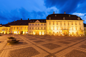 Obraz premium The Great Square in Sibiu