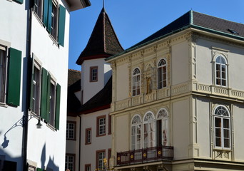 Altbaufassade in Basel