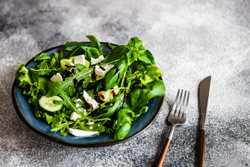 Eat green concept