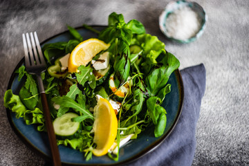 Eat green concept