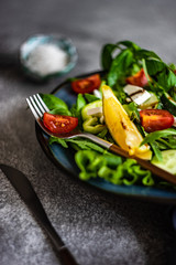 Eat green concept