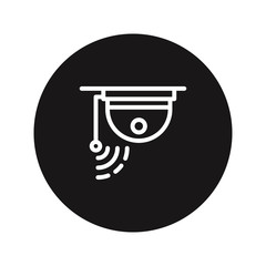 CCTV icon. Security camera symbol