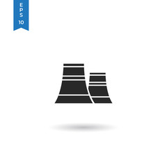 Power plant vector icon