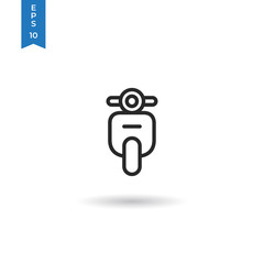 Scooter vector icon