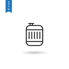 Jerrycan vector icon