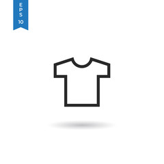 T-shirt vector icon