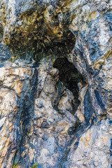 Höhle in einer Felswand