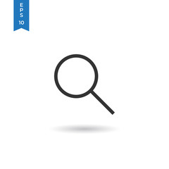 Magnifier glass icon