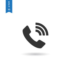Phone call vector icon