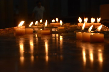 Velas acesas