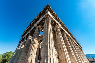 Naklejka premium ancient greek temple