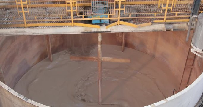dorna of industrial fermentation in a sugar cane plant for the production of alcohol