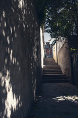 Obraz premium street stairs