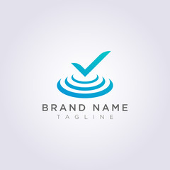 Tick Logo design is on the stage for your Business or Brand