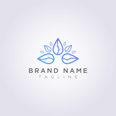 Leaves Logo Design Luxury for Your Business or Brand