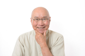 笑顔のシニア