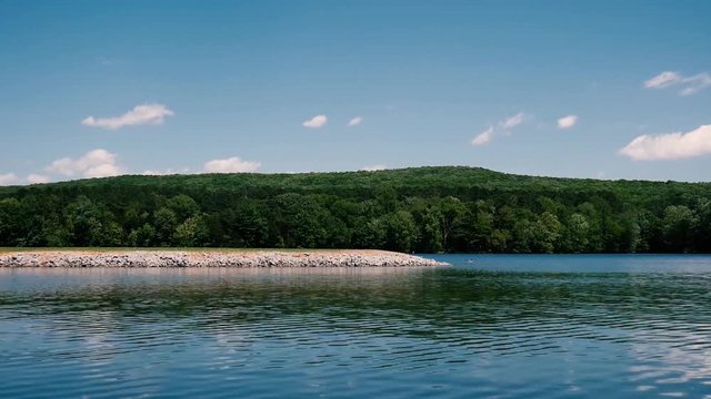 Views from a Jon boat. 