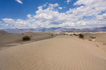 Mesquite Flat Sand Dunes, south california, death valley