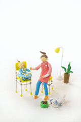 クラフト　離乳食　育児　子育て　親子　教育　マイホーム　住宅　暮らし　夫婦　家族　オブジェ　クレージュ　立体オブジェ