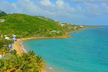 Morningstar Bay on Saint Thomas Island, US Virgin Islands, USA.