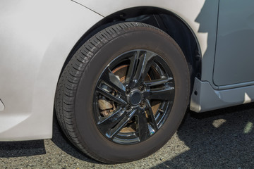 Obraz premium 車のホイール old Wheel of the car