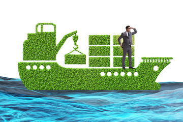 Green environmentally friendly vehicle concept