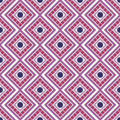 Purple Haze. Geometric seampless pattern of squares