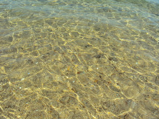 water in the sea