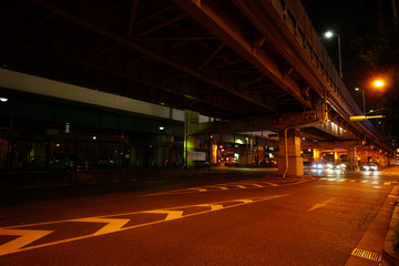 Urban landscape in Osaka 新大阪周辺