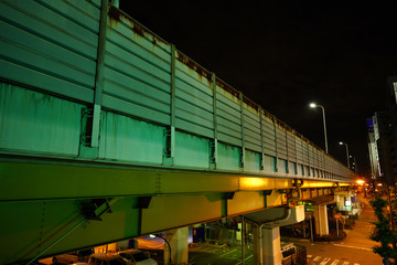 Urban landscape in Osaka 新大阪周辺