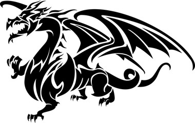 Dragon Abstract Sigil