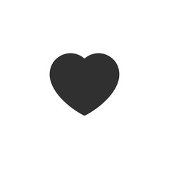 Like Heart icon. Live stream video, chat, likes. Valentines Day on white background Vector illustaration.