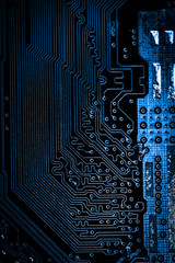 Abstract,close up of Mainboard Electronic computer background. (logic board,cpu motherboard,Main board,system board,mobo)