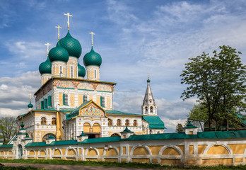 Fototapeta na wymiar Tutaev. Cathedral of the Resurrection of Christ