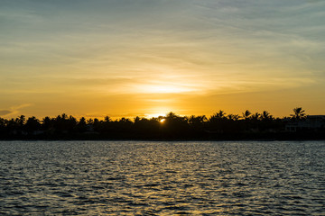 Naklejka premium Sonnenuntergang