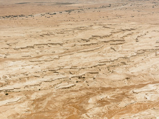 View from Masada fortress in Masada, Israel
