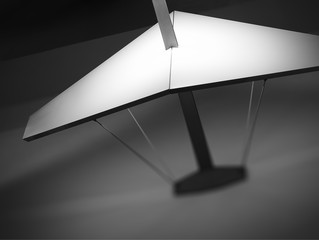 Diagonal black and white lamp background hd