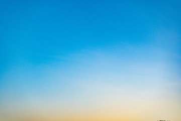 Colorful clear sky without cloud at twilight time before sunrise, clear morning sky before sunrise....