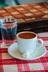 Turkish coffee and turkish delight and Backgammon