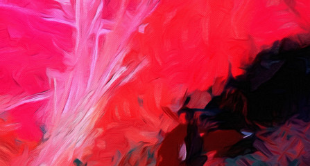 Abstract colorful stripes. Digital design painting impressionism artwork. Hand drawn artistic pattern. Modern art. Good for printed pictures, postcards, posters or wallpapers and textile printing.