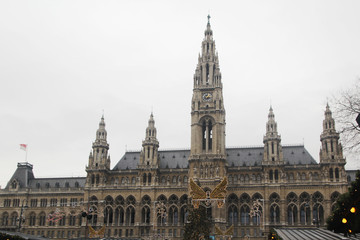 Fototapeta na wymiar Vienna City Hall, Austria