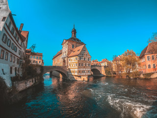 Old Town Hall and the Ludwig Collection of Bamberg, Germany