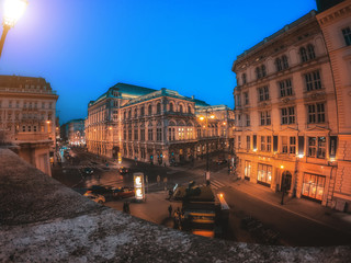 Fototapeta premium Vienna State Opera House square