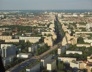 Obraz premium Aerial view of Berlin