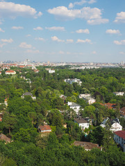 Fototapeta na wymiar Aerial view of Berlin