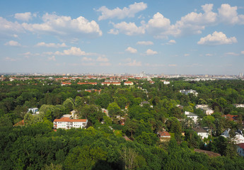 Aerial view of Berlin