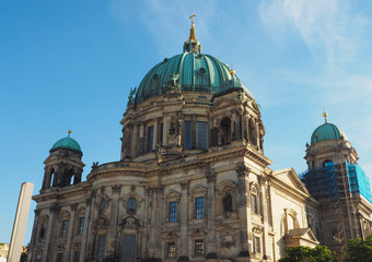 Fototapeta na wymiar Berliner Dom cathedral in Berlin
