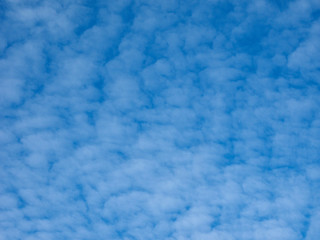 blue sky with clouds background