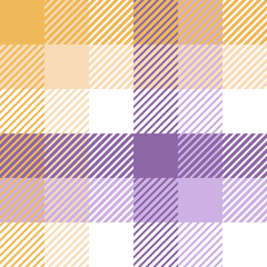 Plaid or tartan vector is background or texture in many color